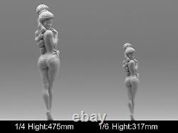 Beauty Belle Sexy Woman Unpainted Unassembled GK 3D printed Resin Model Kit NSFW