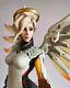 Blizzard Overwatch Ow Mercy Angela Ziegler 35cm Statue Model Figures In Stock