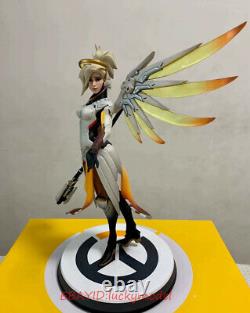 Blizzard Overwatch OW Mercy Angela Ziegler 35CM Statue Model FIGURES In Stock