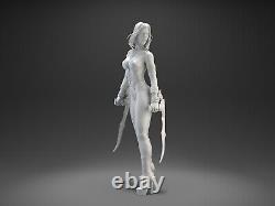 Blood Rayne Sexy Girl Unpainted Unassembled Resin 3D printed Model Figure NSFW