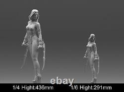 Blood Rayne Sexy Girl Unpainted Unassembled Resin 3D printed Model Figure NSFW