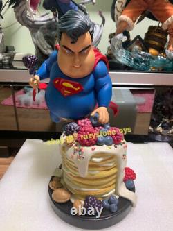 CO Fat Superman Mum Mum Chubby Supperman Painted GK Statue Model Figure IN STOCK