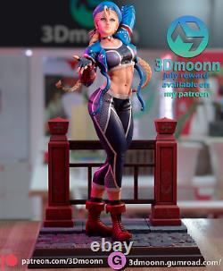 Cammy / 3DMoon/Street Fighter/ Video Game/Figure/Fan Art /Model kit