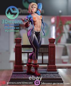 Cammy / 3DMoon/Street Fighter/ Video Game/Figure/Fan Art /Model kit