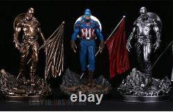 Captain America 1/6 Model Resin Statue Figure Primary Color Version In Stock