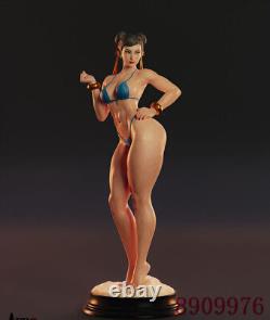 Chun-Li 3D Printing Figure Unpainted Model Sculpture GK Blank Kit New In Stock