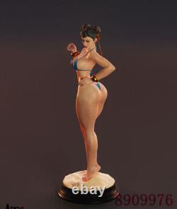 Chun-Li 3D Printing Figure Unpainted Model Sculpture GK Blank Kit New In Stock