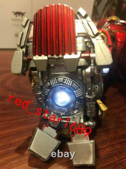 Comicave 1/12 Iron Man MK44 Hulkbuster Action Figure Alloy Led Movie Model