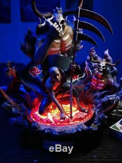DM Studio Naruto Akatsuki Hidan Model Resin Statue GK With Led Light Death Figure