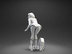 Daphne Velma Sexy Girl Unpainted Unassembled GK 3D printed Resin Model DIY Kit
