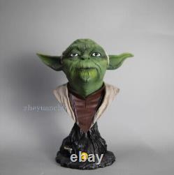 Decor Gift Star Wars Master Yoda Bust Statue Action Figure Model Resin 22cm New