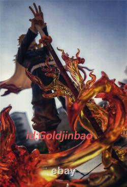 Demon Slayer Rengoku Kyoujurou Led Resin Figure Model Painted Jianke In Stock