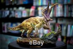 Diabloceratops Scene Statue Dinosaur Figure Animal Model Toy CollectorDecor Gift