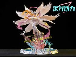 Digimon Adventure Angewomon Yagami Hikari Statue Painted Model Figure IN STOCK