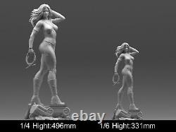 Donna Troy Sexy Woman 3D print Resin GK Model Kit Figure Unpainted Unassembled