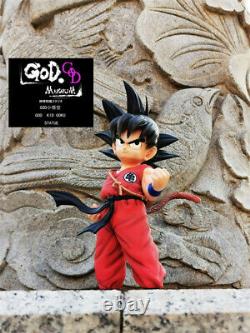 Dragon Ball Kid Son Goku Statue God Studio Figure Resin Model New 33cm