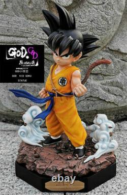 30cm Dragon Ball Son Goku Resin Model Kits Unpainted 3D Printing Samurai Suit 