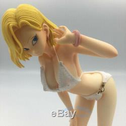 Dragon Ball Z Android 18 Glitter & Glamours Figure Sexy Resin Model No Bikini