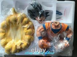 Dragon Ball Z FC Son Goku Sitting Statue Resin Model Figure Class Original New