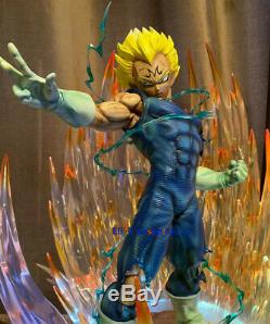 Dragon Ball Z Vegeta Statue Resin Model GK Figurine Lighting 1/4 Figure IN STOCK