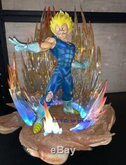 Dragon Ball Z Vegeta Statue Resin Model GK Figurine Lighting 1/4 Figure IN STOCK