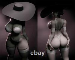 Eight Feet Lady 3D Printing Unpainted Figure Model GK Blank Kit New Toy In Stock