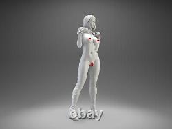 Emma Queen Frost Sexy Girl Resin Model 3D printed GK Unpainted Unassembled NSFW