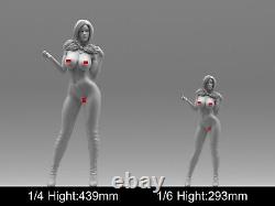 Emma Queen Frost Sexy Girl Resin Model 3D printed GK Unpainted Unassembled NSFW