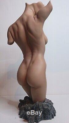 Erotic nude Female Torso colour edition Jaydee Models Sculpture Jonathan Dewar