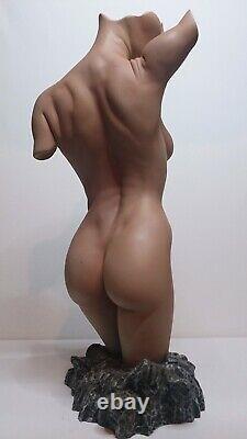 Erotic nude Female Torso colour edition Jaydee Models Sculpture Jonathan Dewar
