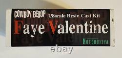 Faye Valentine 1//8 Scale Resin Cast Model Kit Cowboy Bebop Kotobukiya 1998