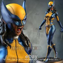 Female Wolverine Roaring 1/6 3D Print Model Kit Unpainted Unassembled GK H33cm