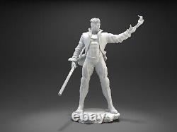 Gambit Hero Man Figure Resin Model 3D printed Unpainted Unassembled GK DIY Kit
