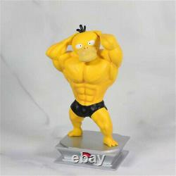 Go Studio Bodybuilder Psyduck Figure Statue Model GK Resin Pokémon New 18cm