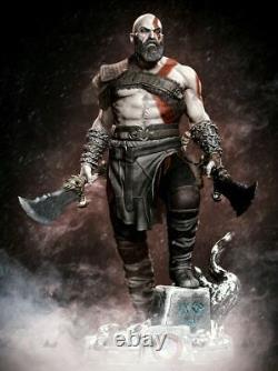 God of War Kratos 3D Unpainted Figure Model GK Blank Kit New Hot Toy In Stock