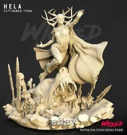 HELA 110 Scale Resin Model Kit Marvel Thor Ragnarok Avengers Statue Sculpture