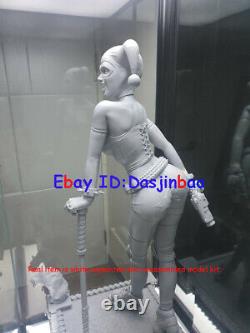 Harley Quinn 1/6 Figure 3D Print Model Kit Unpainted Unassembled 33cm 2 Heads