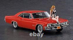 Hasegawa 1/24 Model Kit 1966 American Coupe and Figure from Japan 2195