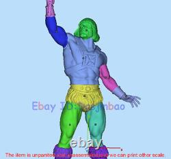 He-Man 1/6 Figure 3D Print Model Kit Unpainted Unassembled 58cm GK
