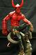 Hellboy Red Money Demon On Bull Horn Original Resin Figure Model Unpainted Kit