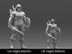 Hero Heman Realistic 3d Printed Resin Figure Gk Unpainted Unassembled Model Kit