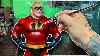 How To Paint 3d Resin Prints Mr Incredible