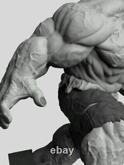 Hulk 3D Print Figure Model Kit Unpainted Unassembled Garage Kit H 330mm