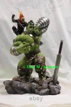 Hulk VS Ghost Rider VKH Limited Edition Hulk Ghost Resin Figure Model In Stock