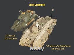 Indiana Jones Inspired Mark VII Tank 1/35 Scale Detailed Printed Resin Model Kit