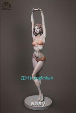 Infinity Studio Fitness Girl Resin Figure Model Painted Statue In Stock 40cmH