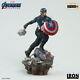 Iron Studios 1/10 Captain America Figure Avengers Endgame Marcas18319-10 Model