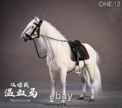 JXK 1/12 Scale Germany Hannover Horse Hanoverian Model Figure Resin With Harness