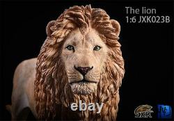 JXK 1/6 Lion Figure Panthera leo King Animal Model Collector GK Toy Decoration