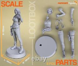 Jane Fan art figure resin model kit 3d printed 12k unpainted unassembled valent